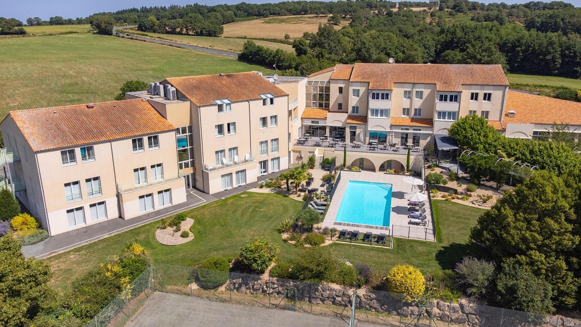 לז הרבייה Logis Hotel Restaurant Aloe מראה חיצוני תמונה